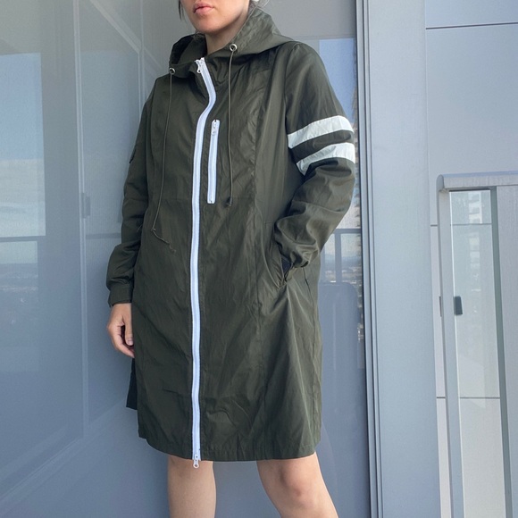 Vintage Jackets & Blazers - Olive Rain Jacket